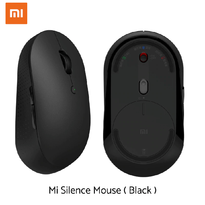 Xiaomi Mi WXSMSBMW02 Dual Mode Wireless Mouse Silent Edition Black